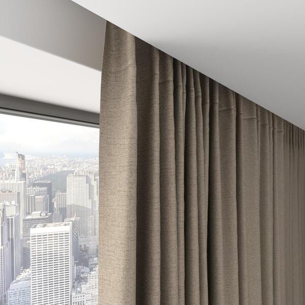 Штора блекаут Каnsas 07 Brown (260*300 cm)